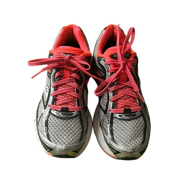 Saucony Women’s Size 7.5 Guide Running Shoes – Gray/Pink/black – Great Condition - Picture 1 of 11
